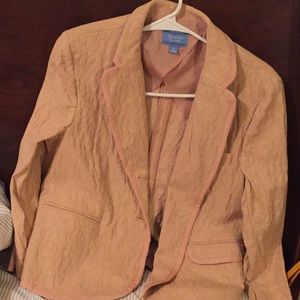 Two piece Vera Wang pants suit.